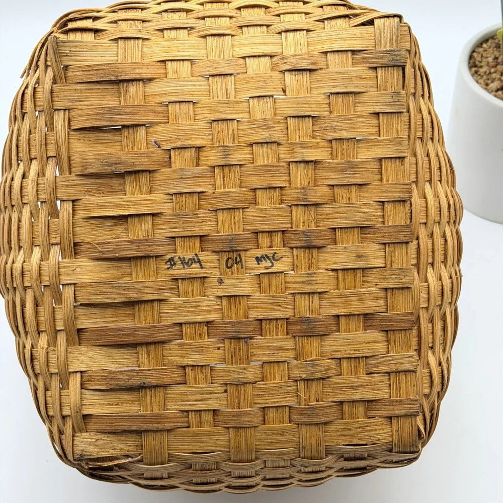 Vintage Hand-Woven Rattan 12